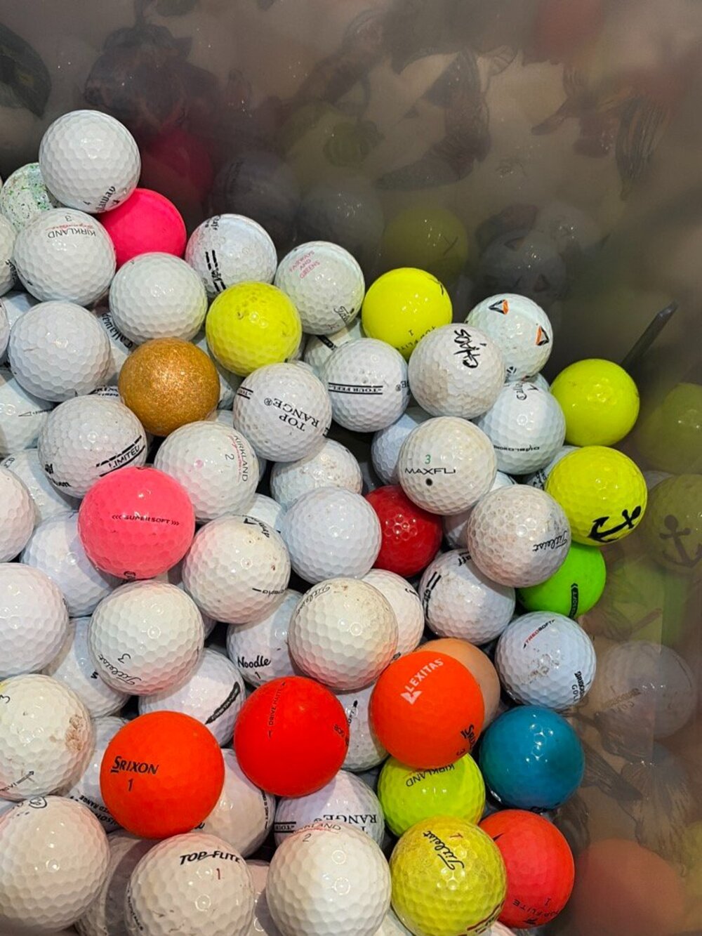 50 Used Golf Balls Mixed Brands - Clean & Ready to Play